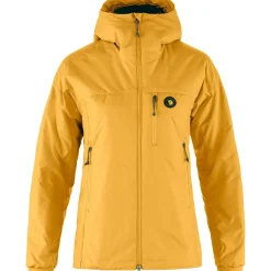 Fjällräven Bergtagen 60 Insulation Jkt W Mustard Yellow-mountain Blue