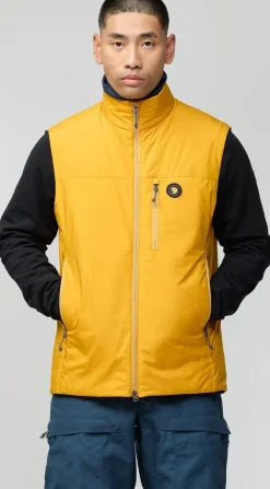 Fjällräven Bergtagen 60 Insulation Vest M Mustard Yellow