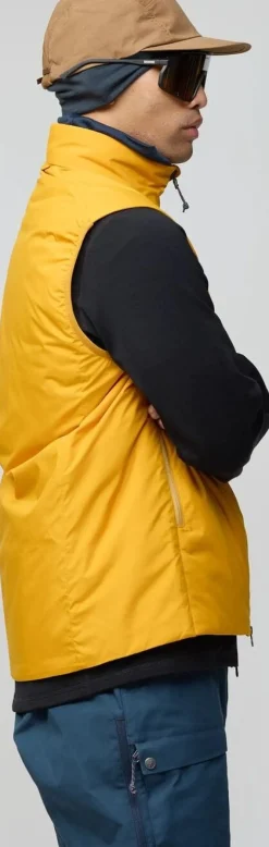 Fjällräven Bergtagen 60 Insulation Vest M Mustard Yellow