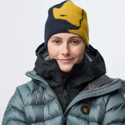 Fjällräven Bergtagen Jacquard Beanie Black-deep Forest