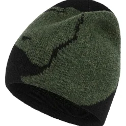Fjällräven Bergtagen Jacquard Beanie Black-deep Forest