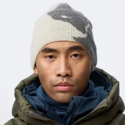 Fjällräven Bergtagen Jacquard Beanie Chalk White-grey