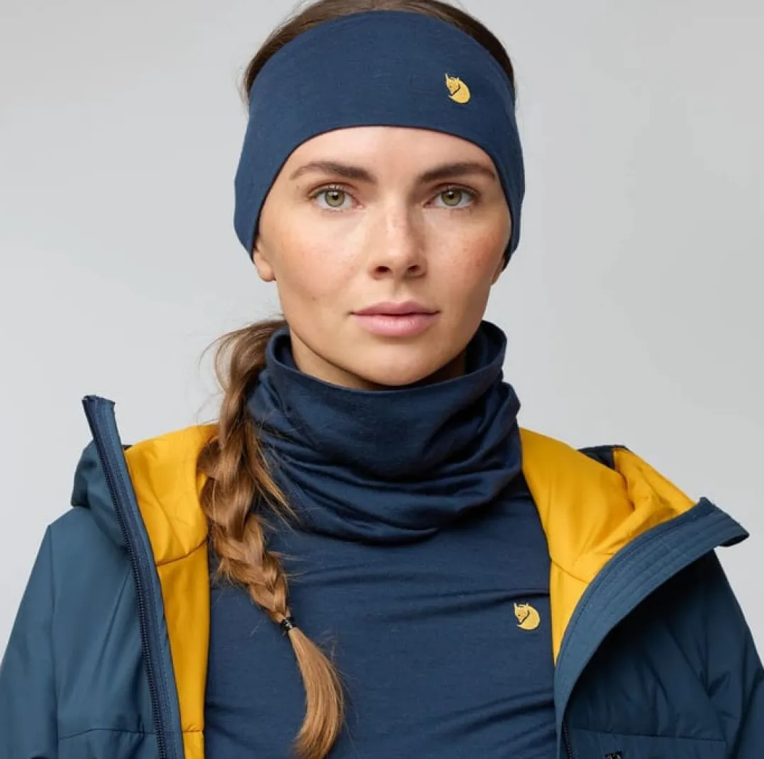 Fjällräven Bergtagen Merino Headband Mountain Blue