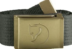 Fjällräven Canvas Brass Belt 4 cm Mountain Grey