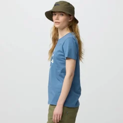 Fjällräven Fjällblomster Fox T-Shirt W Dawn Blue