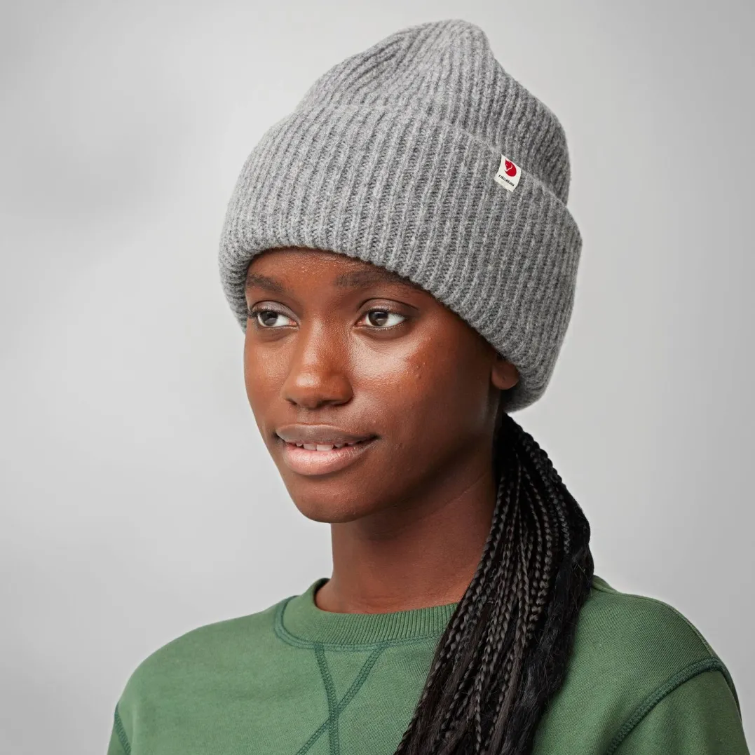 Fjällräven Fjällräven Heavy Beanie Chalk White