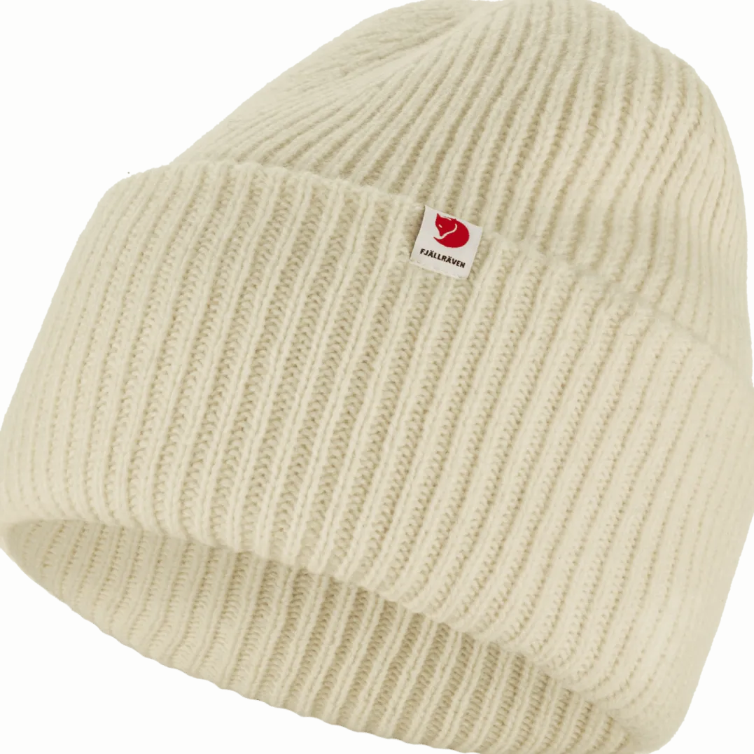 Fjällräven Fjällräven Heavy Beanie Chalk White