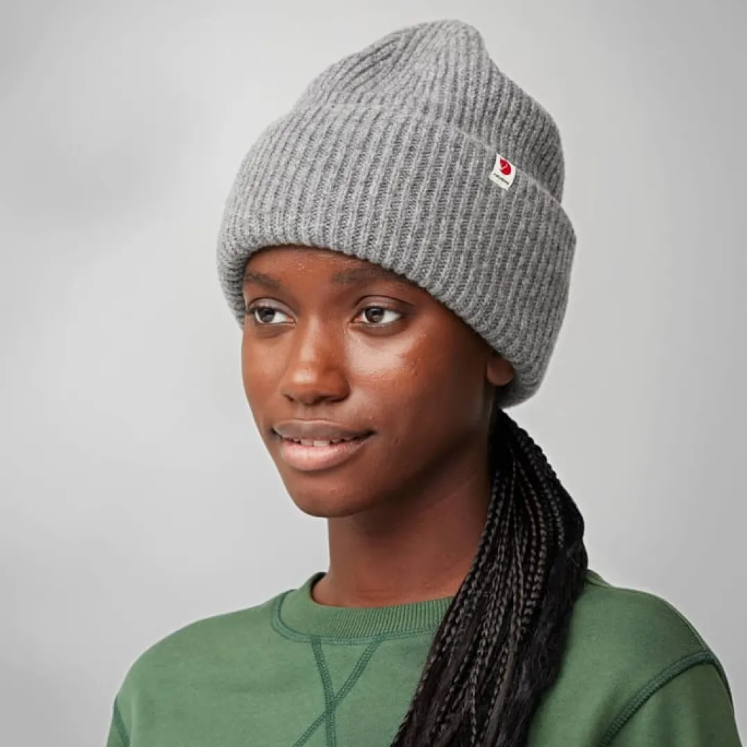 Fjällräven Fjällräven Heavy Beanie Chalk White