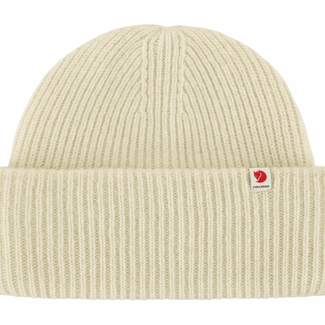 Fjällräven Fjällräven Heavy Beanie Chalk White