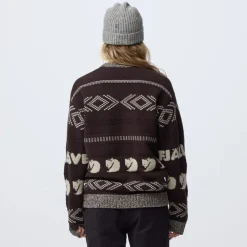 Fjällräven Fjällräven Jacquard Knit W Chalk White-true Red