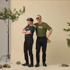 Fjällräven Hoja Hybrid Trousers W Navy