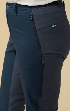 Fjällräven Hoja Hybrid Trousers W Black
