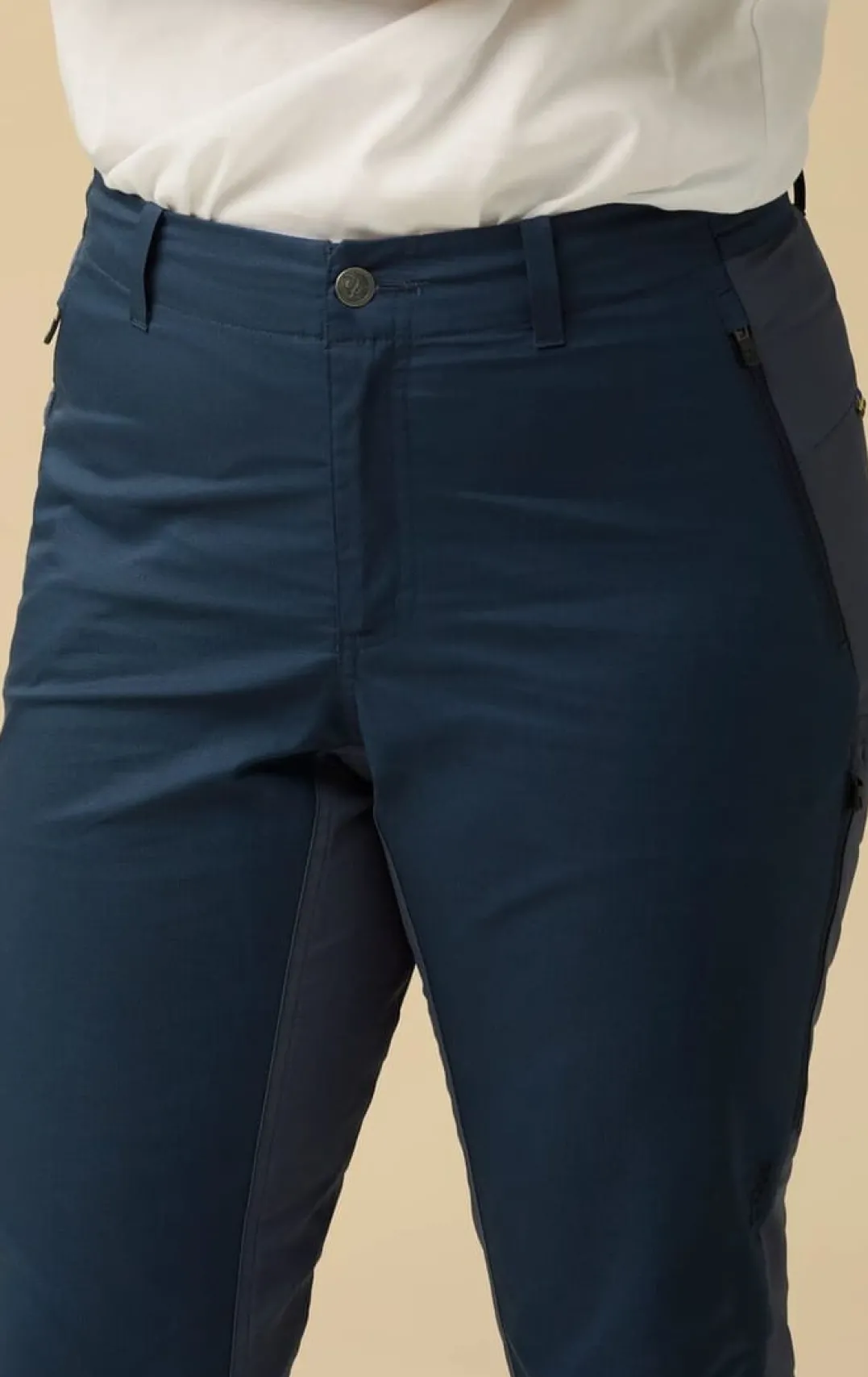 Fjällräven Hoja Hybrid Trousers W Black