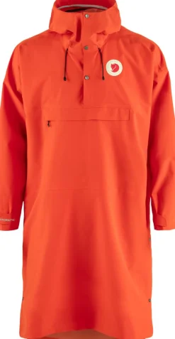 Fjällräven Hoja Rain Fox Poncho Flame Orange