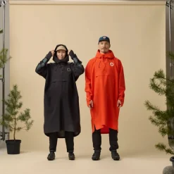 Fjällräven Hoja Rain Fox Poncho Flame Orange