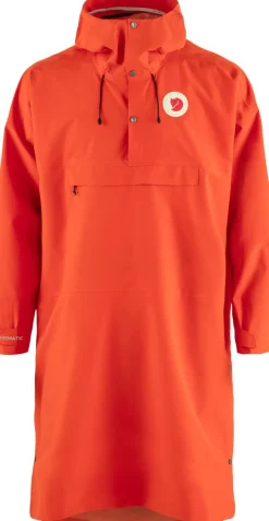 Fjällräven Hoja Rain Fox Poncho Flame Orange