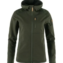 Fjällräven Keb Fleece Hoodie W Deep Forest