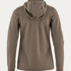 Fjällräven Keb Fleece Hoodie W Suede Brown
