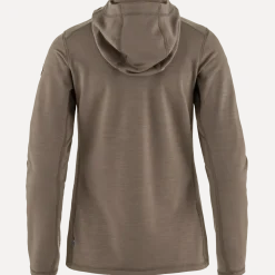 Fjällräven Keb Fleece Hoodie W Suede Brown