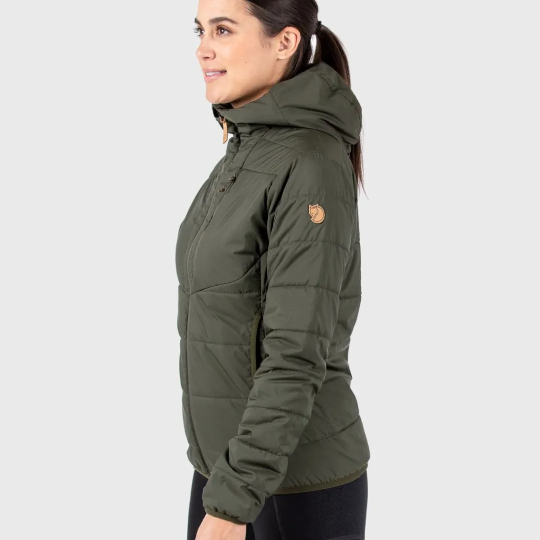 Fjällräven Keb Padded Hoodie W Patina Green