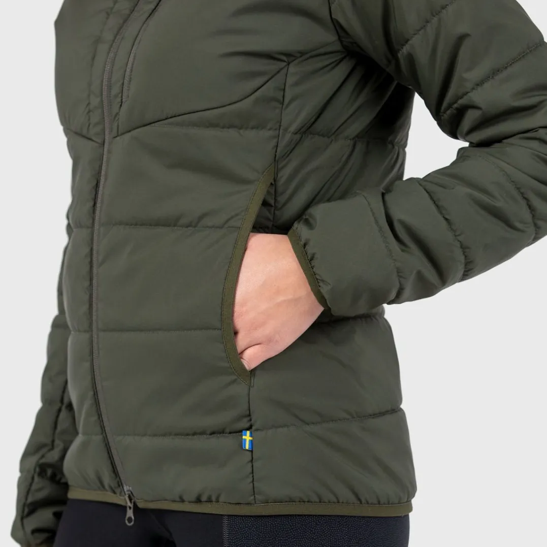 Fjällräven Keb Padded Hoodie W Patina Green