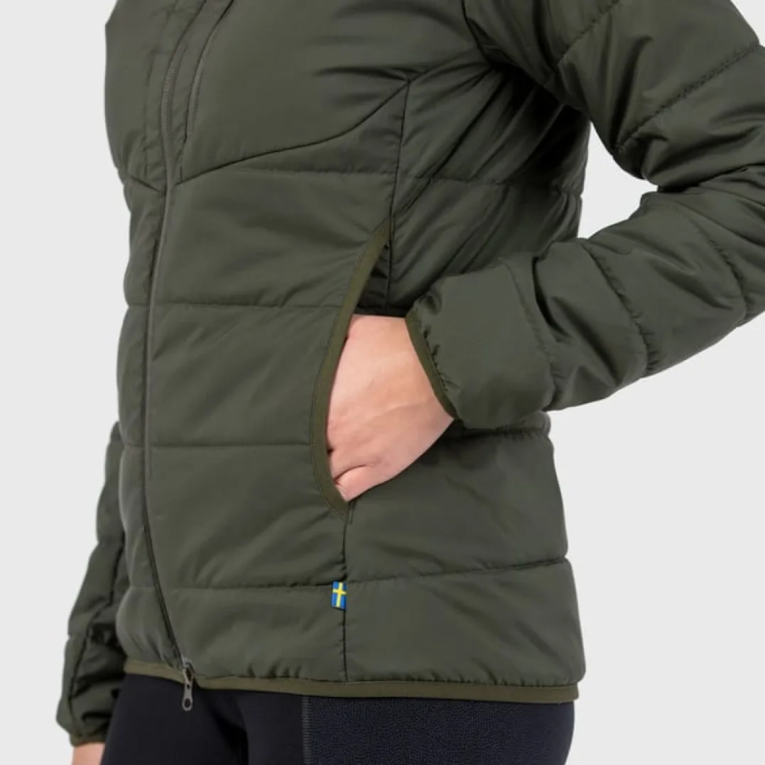 Fjällräven Keb Padded Hoodie W Patina Green