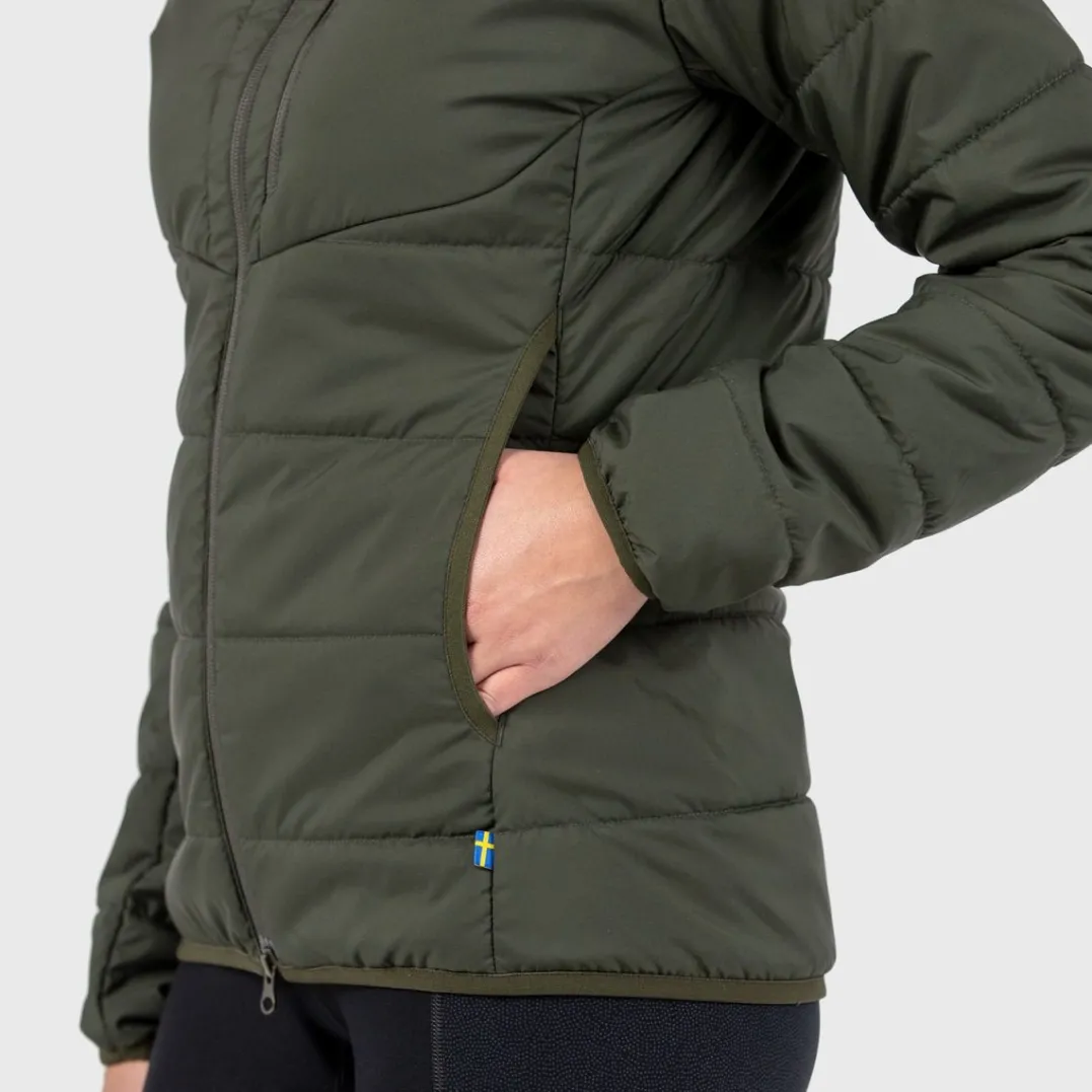Fjällräven Keb Padded Hoodie W Patina Green
