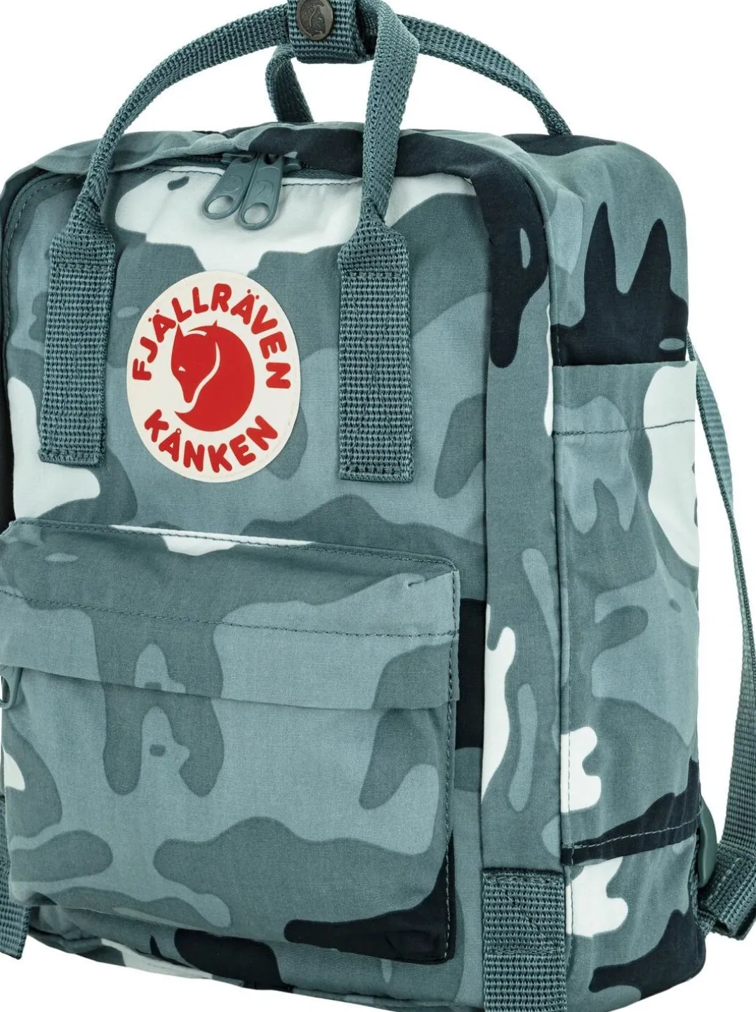 Fjällräven Kånken Graphics Mini Nimbus Blue-hidden Animals