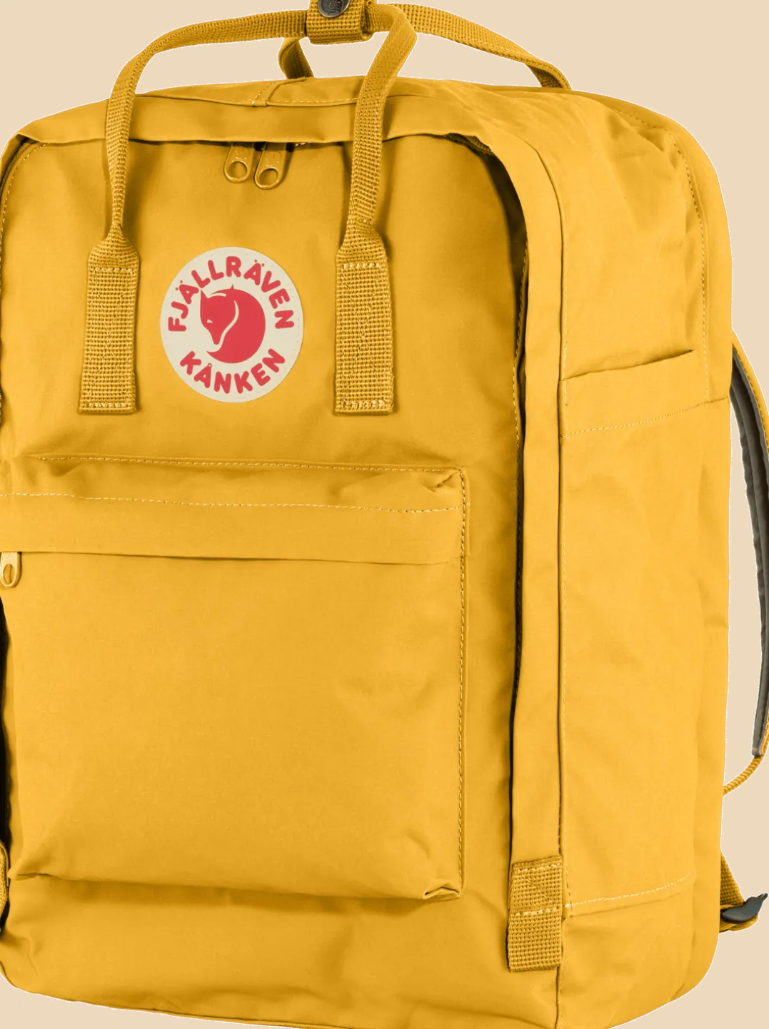 Fjällräven Kånken Laptop 17" Ochre