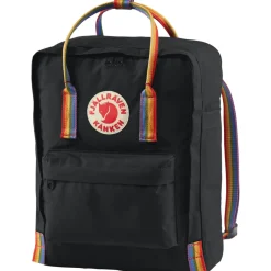 Fjällräven Kånken Rainbow Black/Rainbow Pattern
