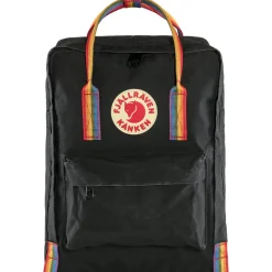 Fjällräven Kånken Rainbow Black/Rainbow Pattern