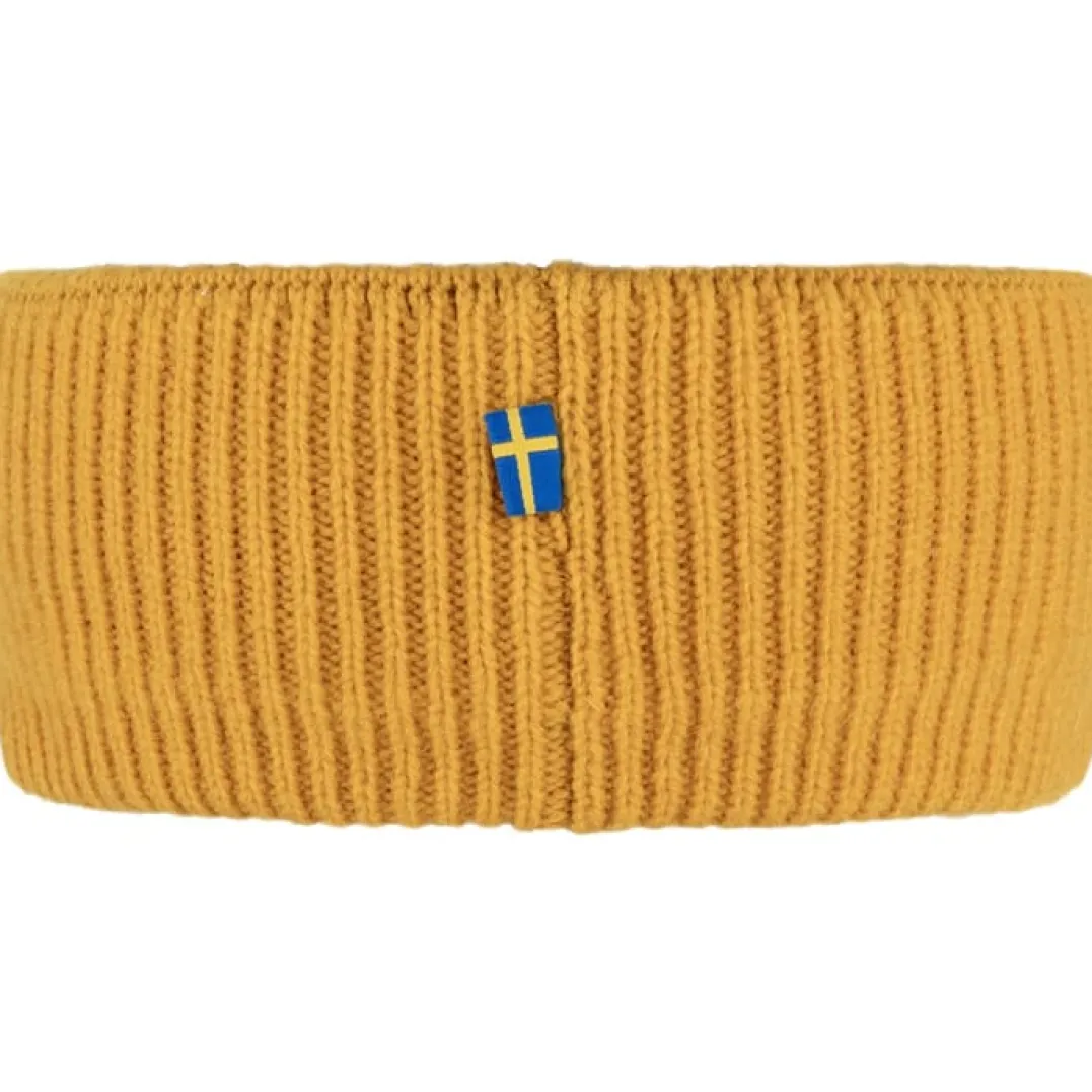 Fjällräven 1960 Logo Headband Mustard Yellow