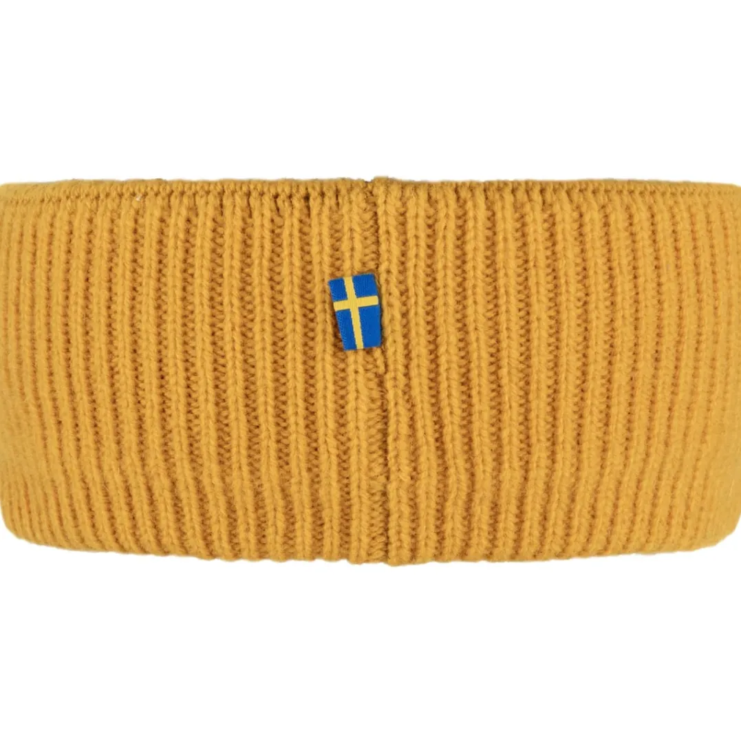 Fjällräven 1960 Logo Headband Mustard Yellow