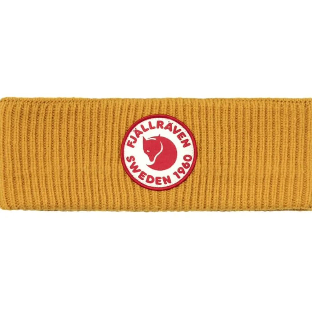 Fjällräven 1960 Logo Headband Mustard Yellow