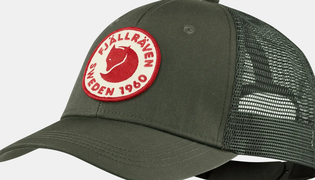 Fjällräven 1960 Logo Långtradarkeps Deep Forest