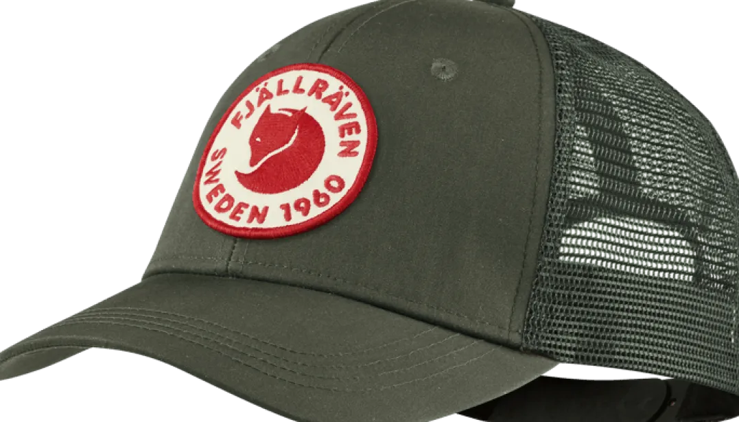 Fjällräven 1960 Logo Långtradarkeps Deep Forest