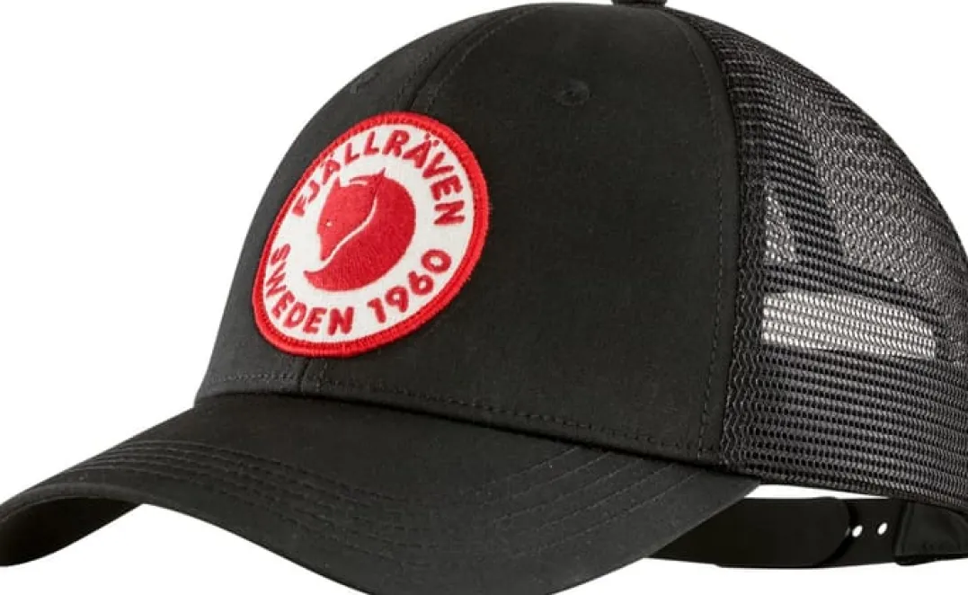 Fjällräven 1960 Logo Långtradarkeps Black