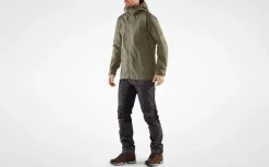 Fjällräven Men's Abisko Lite Trekking Jacket Dark Grey/Black