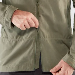 Fjällräven Men's Abisko Lite Trekking Jacket Dark Navy-Mountain Blue