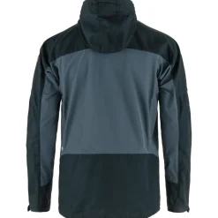 Fjällräven Men's Abisko Lite Trekking Jacket Dark Navy-Mountain Blue