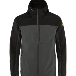 Fjällräven Men's Abisko Midsummer Jacket Dark Grey-Black