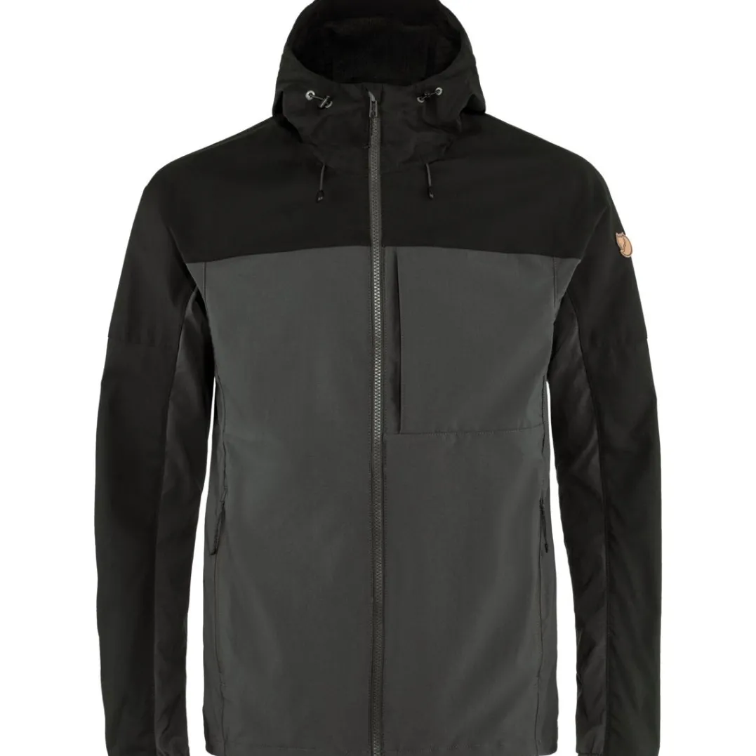 Fjällräven Men's Abisko Midsummer Jacket Dark Grey-Black