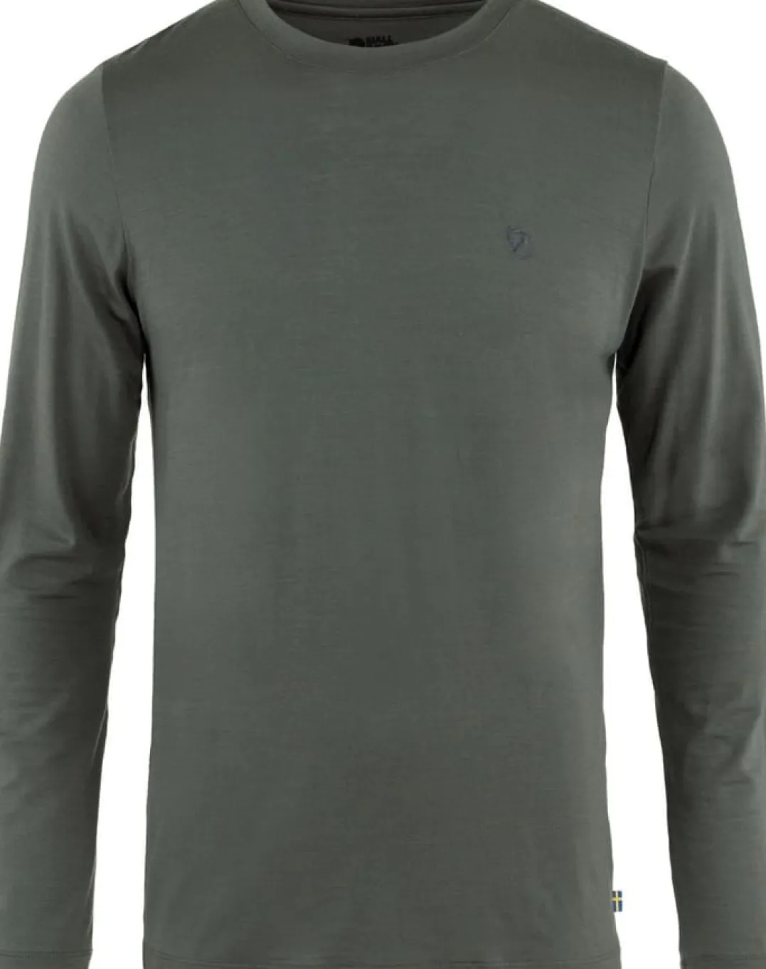 Fjällräven Men's Abisko Wool Long Sleeve Basalt