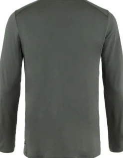 Fjällräven Men's Abisko Wool Long Sleeve Basalt