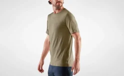Fjällräven Men's Abisko Wool SS Dark Navy