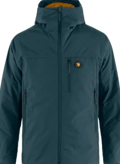 Fjällräven Men's Bergtagen 60 Insulation Jacket Mountain Blue-mustard Yellow