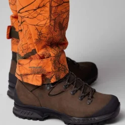 Fjällräven Men's Brenner Pro Winter Trousers Orange Multi Camo