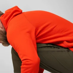 Fjällräven Men's Expedition Fleece Hoodie Flame Orange