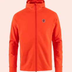 Fjällräven Men's Expedition Fleece Hoodie Flame Orange