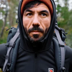 Fjällräven Men's Expedition Fleece Hoodie Black